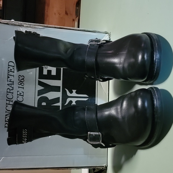 Frye Jenna Chain Moto Boot - Picture 3 of 16